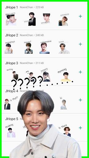 JHope BTS Stickers for WhatsApp screenshot 7