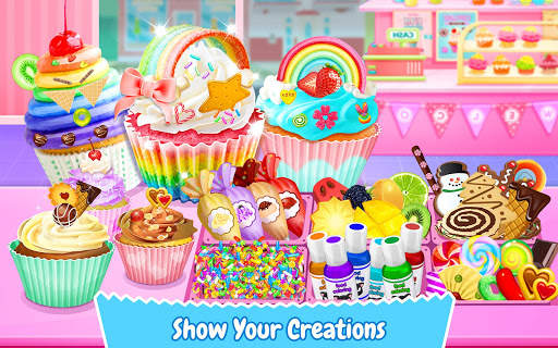 Cupcake Maker! Rainbow Chef screenshot 4