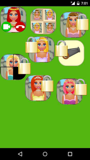 fake call video princess game screenshot 2