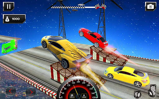 Space Car Stunt Drive 2018: Real Speed Bump Racing screenshot 2