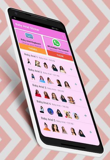 Baby Ariel Stickers For WhatsApp screenshot 1