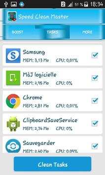 Speed RAM Clean Master screenshot 3