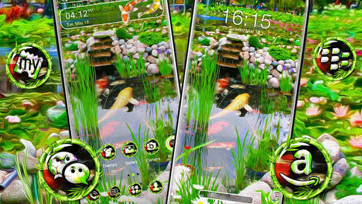 Water Garden Theme Launcher screenshot 7