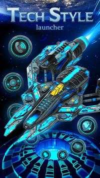 3D Spaceship Live Wallpaper & Launcher for Free screenshot 1