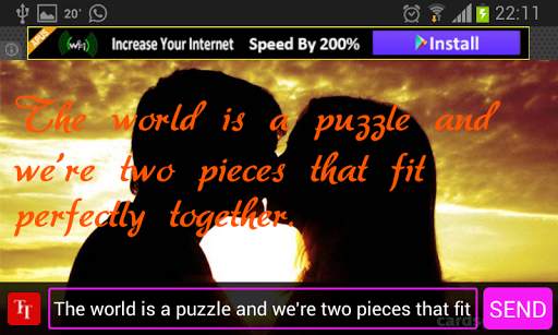 Love Quotes with Images for Whatsapp screenshot 7