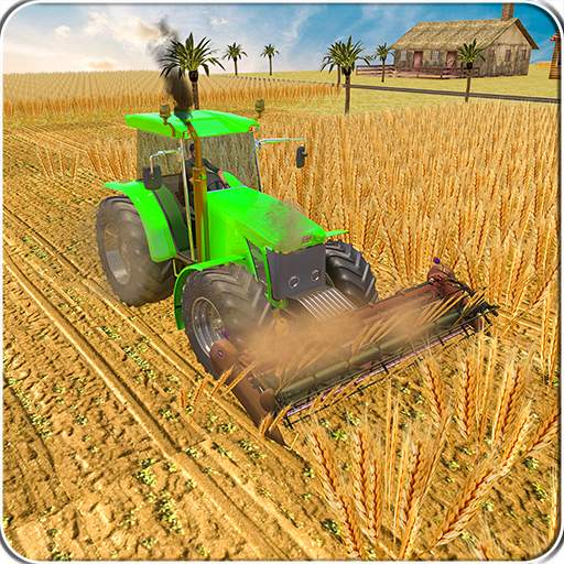 Tractor harvesting Simulator 2018 - Farming land 1.1