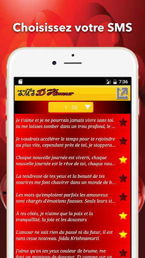 SMS D'amour en Français screenshot 3