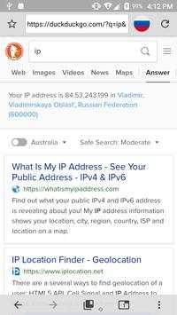 Proxy Browser screenshot 2