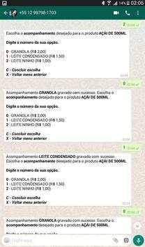 Bot WhatsApp e Facebook auto atendimento delivery screenshot 13