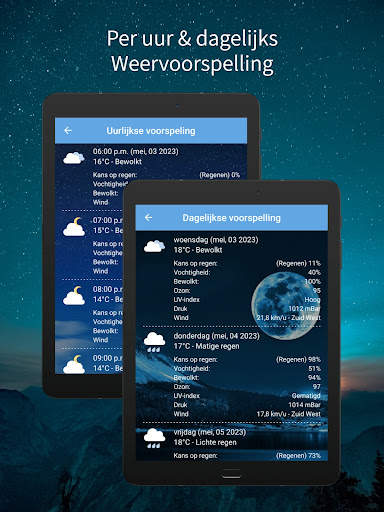 Weersvoorspelling (Radarkaart) screenshot 11