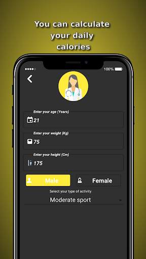 Calculate your calories - daily protein carbs fat screenshot 4