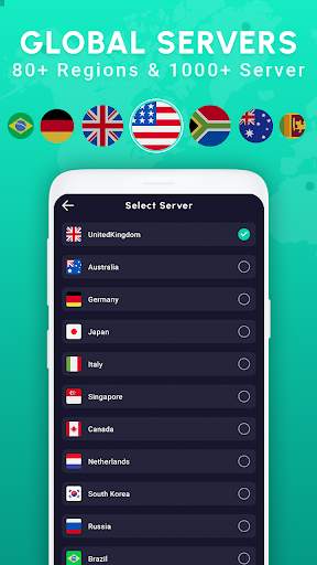 Turbo VPN - secure vpn master screenshot 1