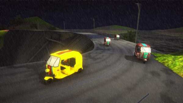 Rickshaw Tuk Tuk Car Multiplayer Racing Game screenshot 8