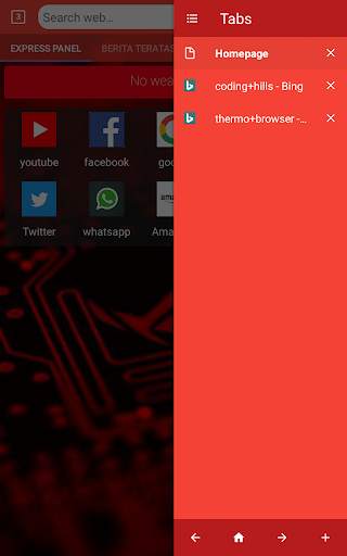 Thermo browser screenshot 4