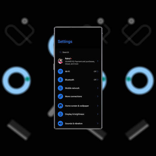 G-Pix Android-10 [Q Dark] EMUI 10 | EMUI 9.1 THEME скриншот 4