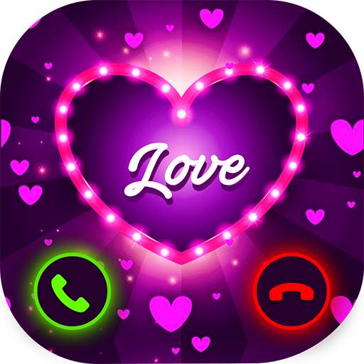3D Color Caller Screen - Love Caller Screen 4.0