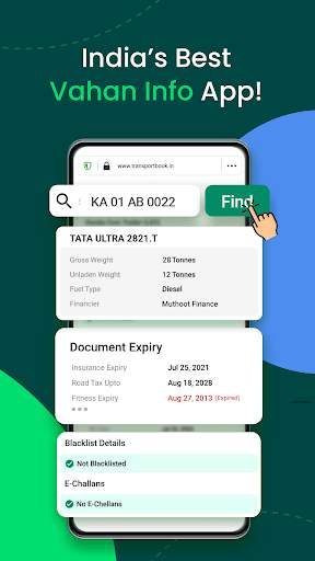 TransportBook and Vahan Info screenshot 2