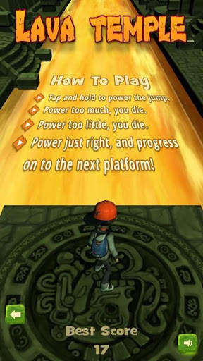Lava Temple - A Jumping Game screenshot 4
