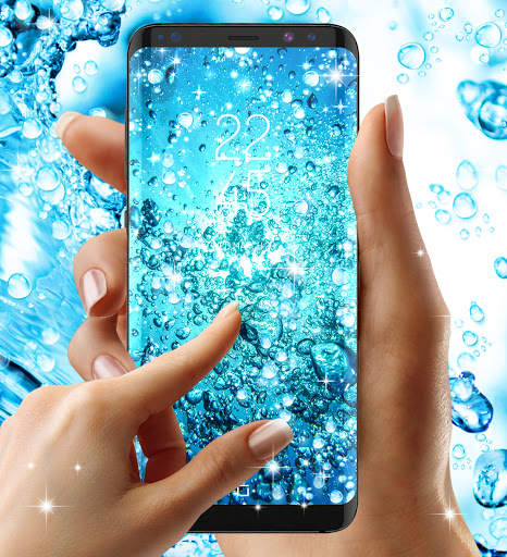 Water drops live wallpaper screenshot 8