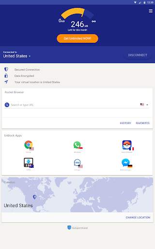 Rocket VPN Free – Internet Freedom VPN Proxy screenshot 8