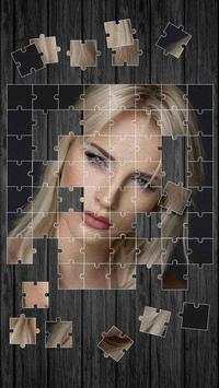 Pretty Cute Girls Faces Puzzle screenshot 4