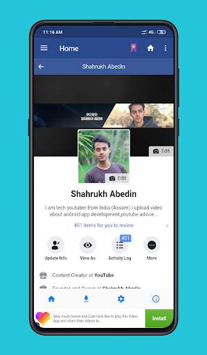 Video Downloader for fb screenshot 4