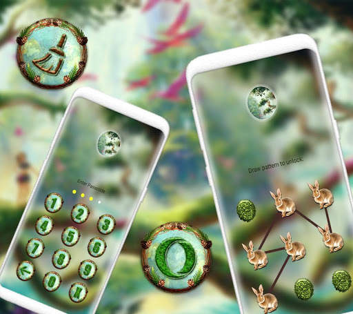 Dream Forest Launcher Theme screenshot 3