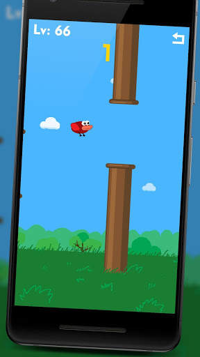 Flying Funny Birds скриншот 1