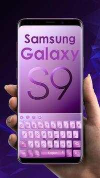 Purple Keyboard for Galaxy S9 स्क्रीनशॉट 1