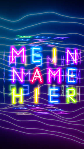 3D Mein Name Live Wallpaper screenshot 2