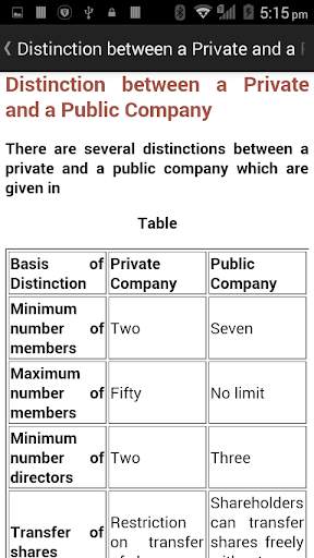 Corporate Law screenshot 5