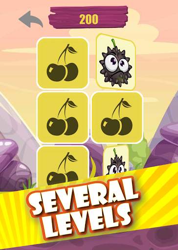 Funny Fruits Memory Game screenshot 4