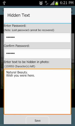 Photo Hidden Data screenshot 3