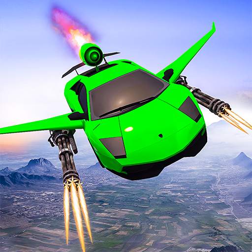 Car Flying Shooting: Car games 1.4