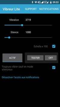 Vibreur Lite screenshot 1