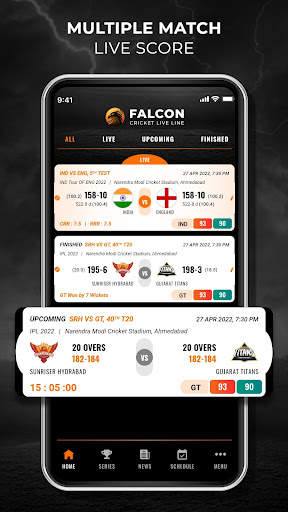 Falcon Cricket Live Line screenshot 1