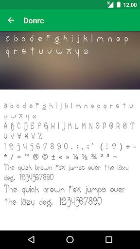 Zombie Fonts for FlipFont screenshot 5