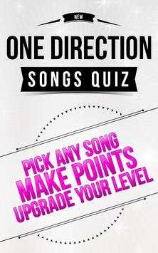 1 Direction - Songs Quiz screenshot 3