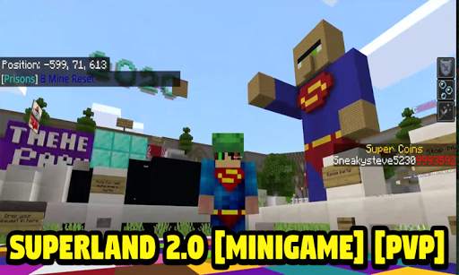Superland Map for Minecraft PE screenshot 2