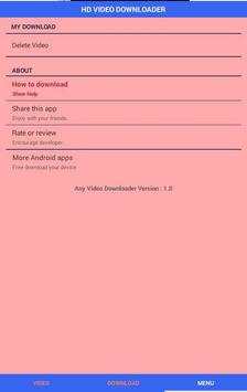 Any Video Downloader screenshot 5