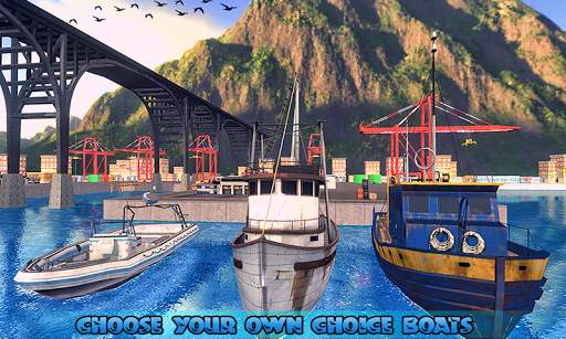 Big Fishing Ship Simulator 3D screenshot 5