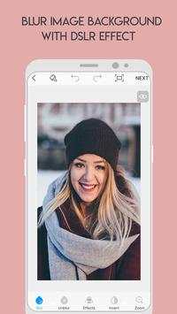 DSLR Camera Blur Image Background Photo Editor screenshot 3