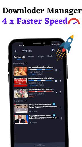 Instant Video Downloader Browser screenshot 3