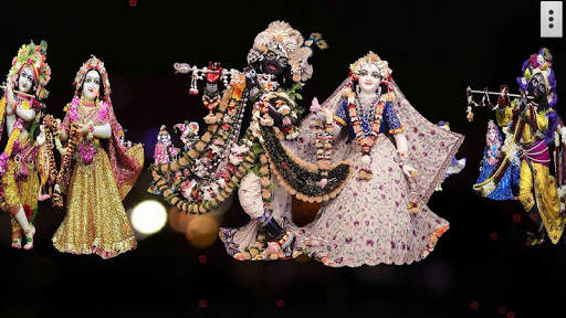 4D Radha Krishna Murti Darshan Live Wallpaper screenshot 3