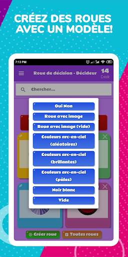 Roue de décision - Décideur screenshot 2
