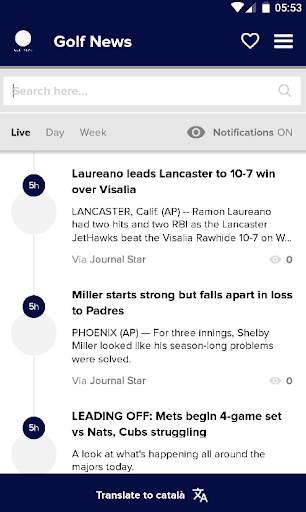 Golf News - Golf 24h screenshot 2