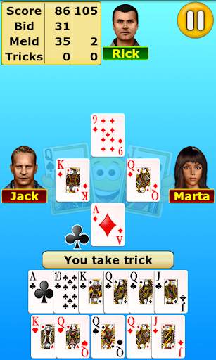 Pinochle screenshot 3
