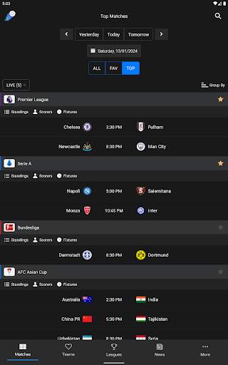 Jdwal - Soccer Stats screenshot 15