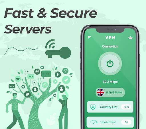 Fast VPN - Free & Fast & Secure VPN Proxy screenshot 1