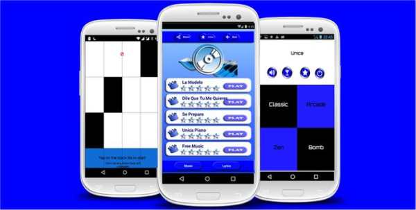 Ozuna -  Única Piano Tiles screenshot 1